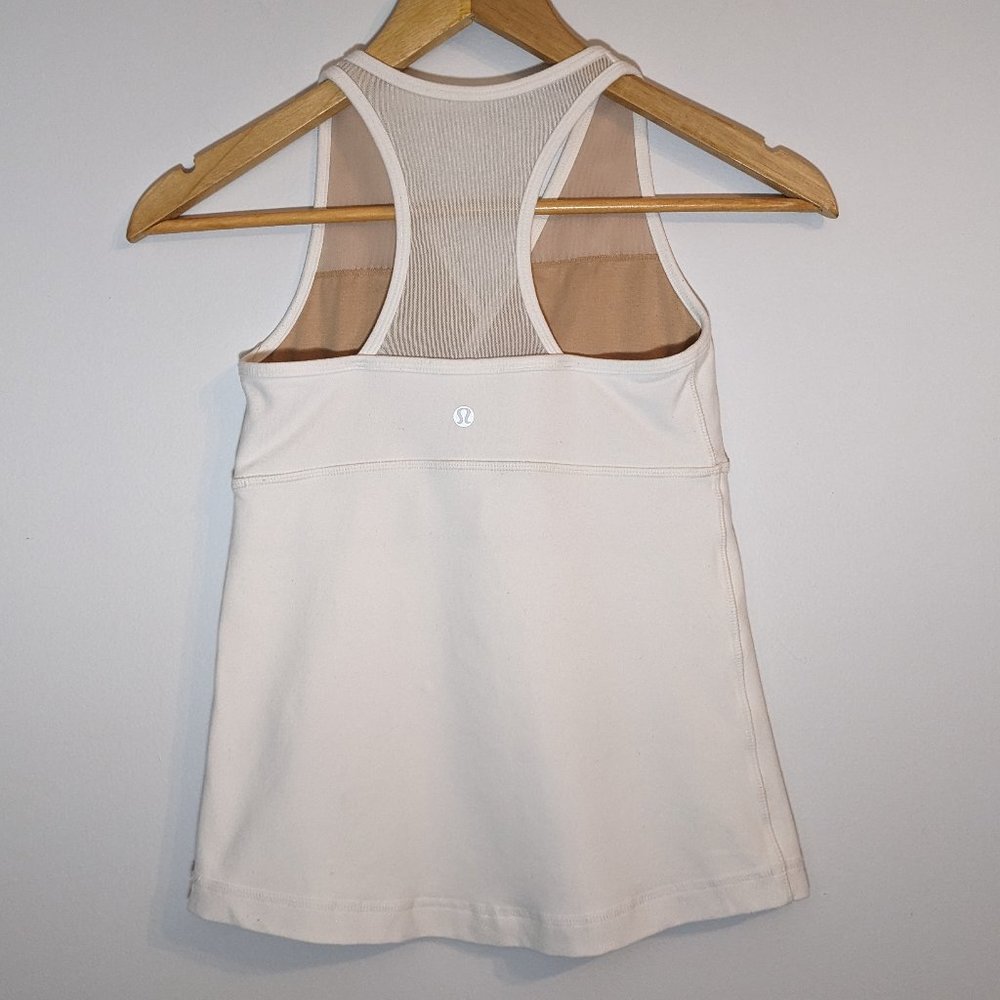 Lululemon Cross-front, Mesh Racerback Tank - Picture 2 of 16